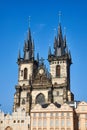 Church of Our Lady before TÃÂ½n, Prague, Czech Republic Royalty Free Stock Photo